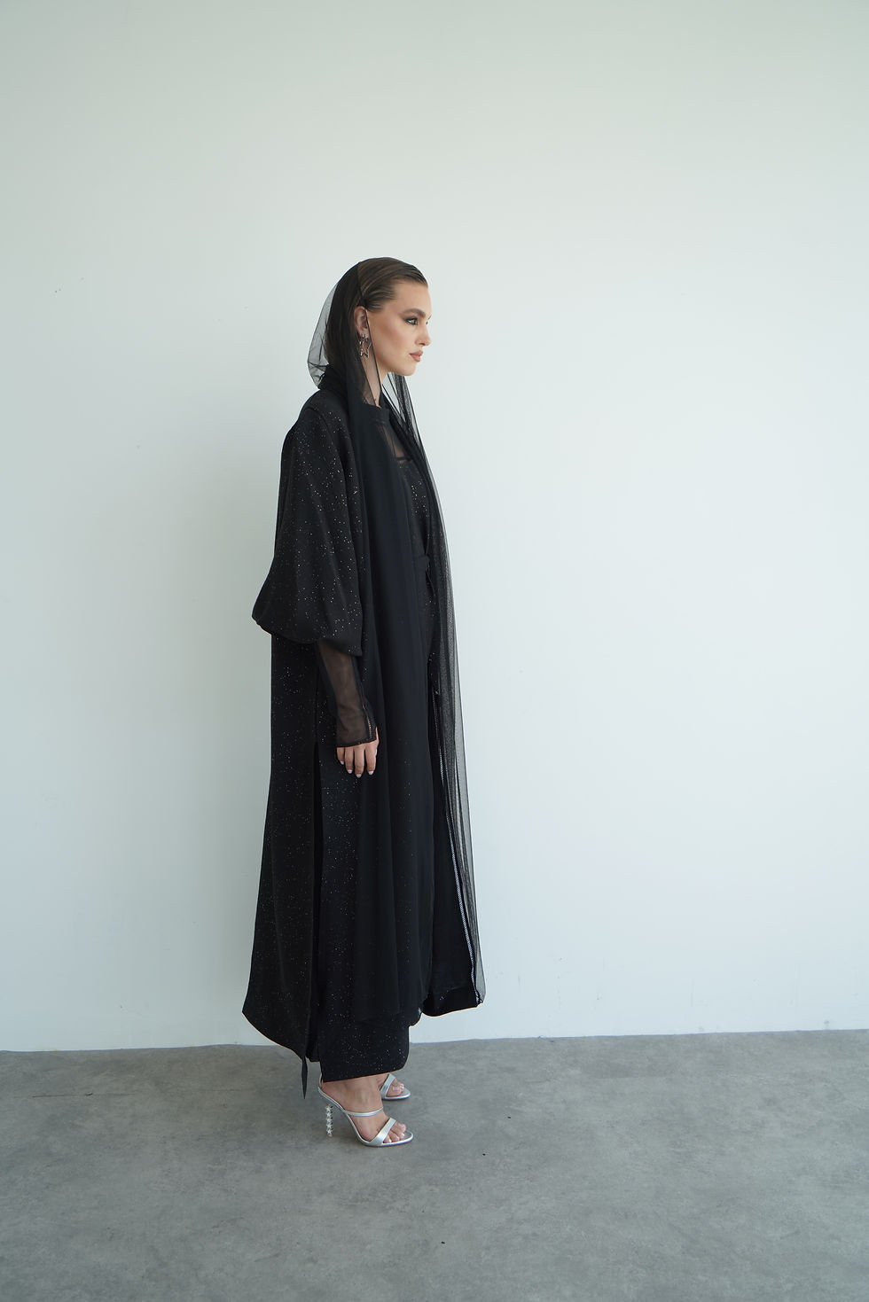 Thumbnail: Celestial Noir Abaya