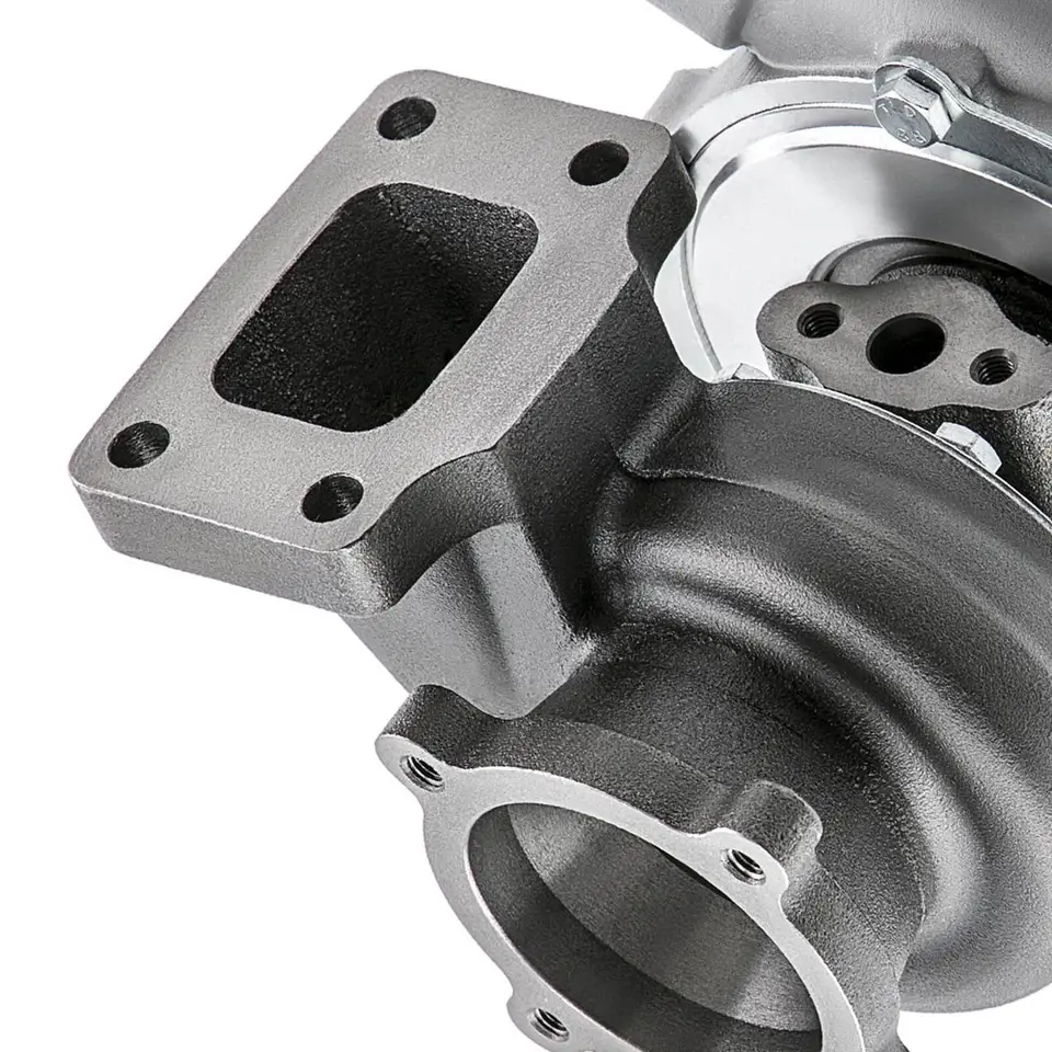 Thumbnail: GT35 GT3582 Turbocharger Kit T3 .63 A/R With Oil Line Kit & External Wastegate