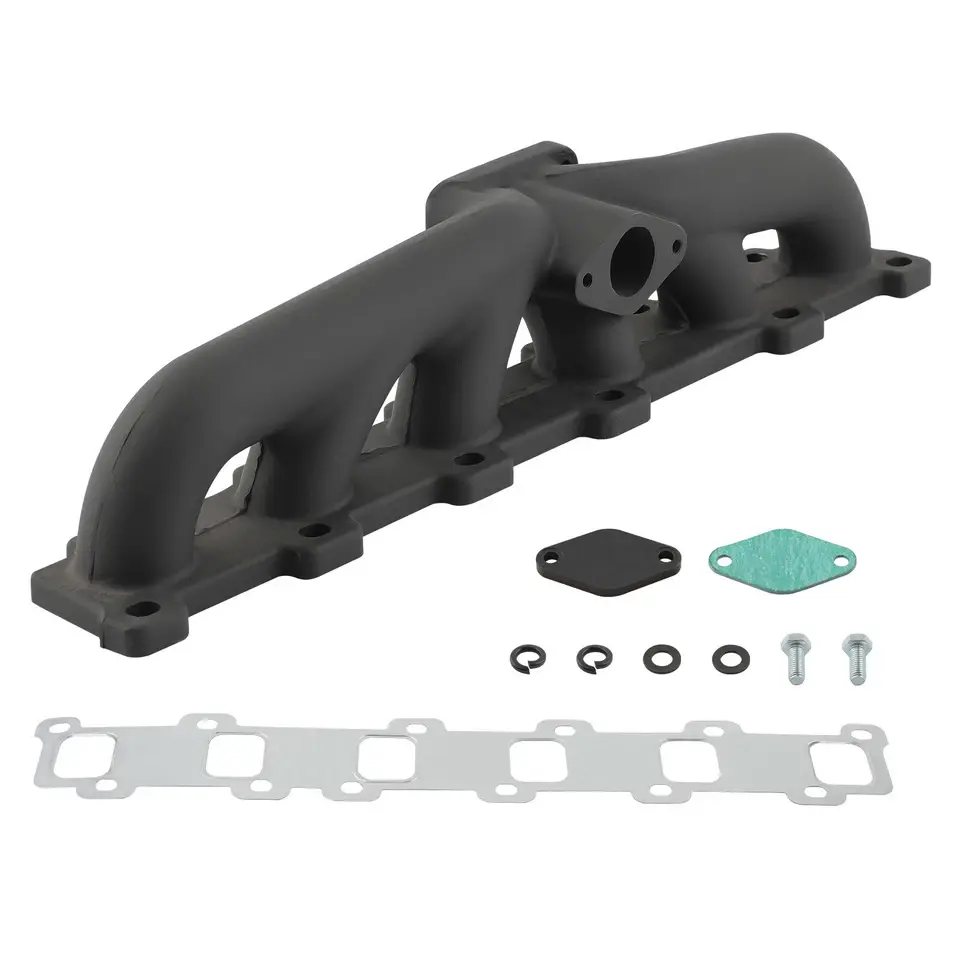 Thumbnail: Exhaust Manifold & T3 Turbocharger Kit For Nissan Patrol TD42 Diesel Oil Cooled