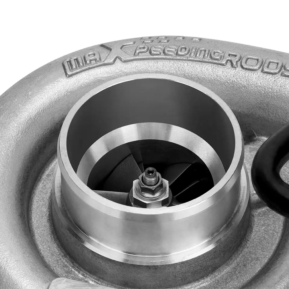 Thumbnail: T3 Turbocharger Oil-Cooled V-Band .63 A/R Universal Turbo For 1.5L–2.5L Engines