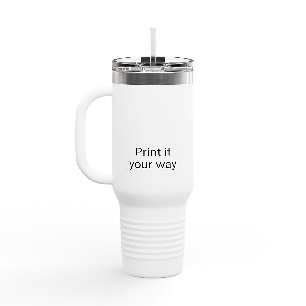 Thumbnail: Cowgirls Aren't Wimps 40oz Insulated Travel Mug