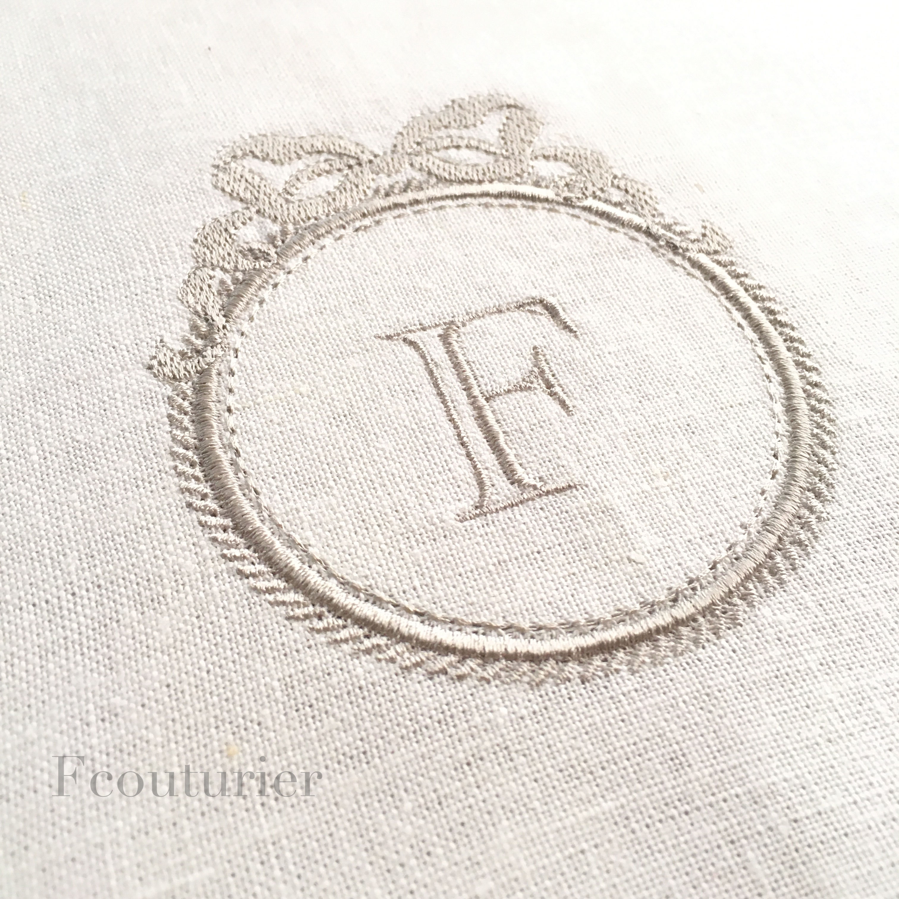 刺繍生地（RococoRuban Rond）ベーシック