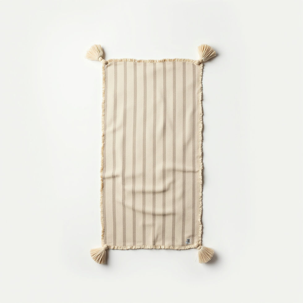 Woven Cotton Table Runner