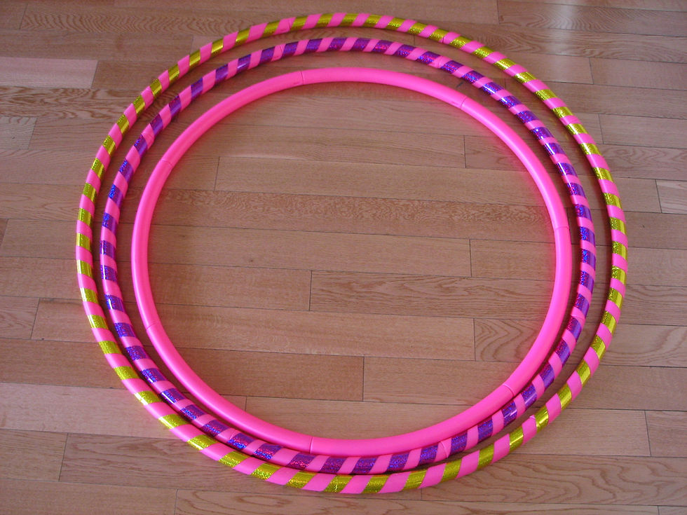 Thumbnail: DIY HOOP® 2B - Pink with 2 tapes