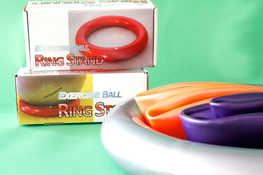 Thumbnail: Inflatable Stability Ring Exercise Ball Holde