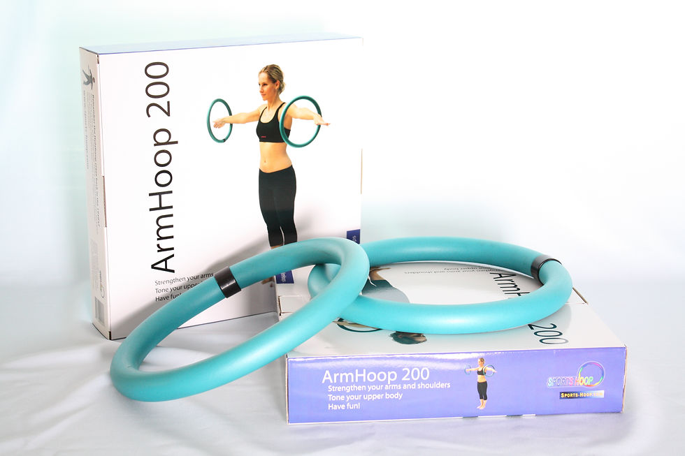 Upper Body Weighted Arm Hoops Infinity Hoop For Weight Loss Sports