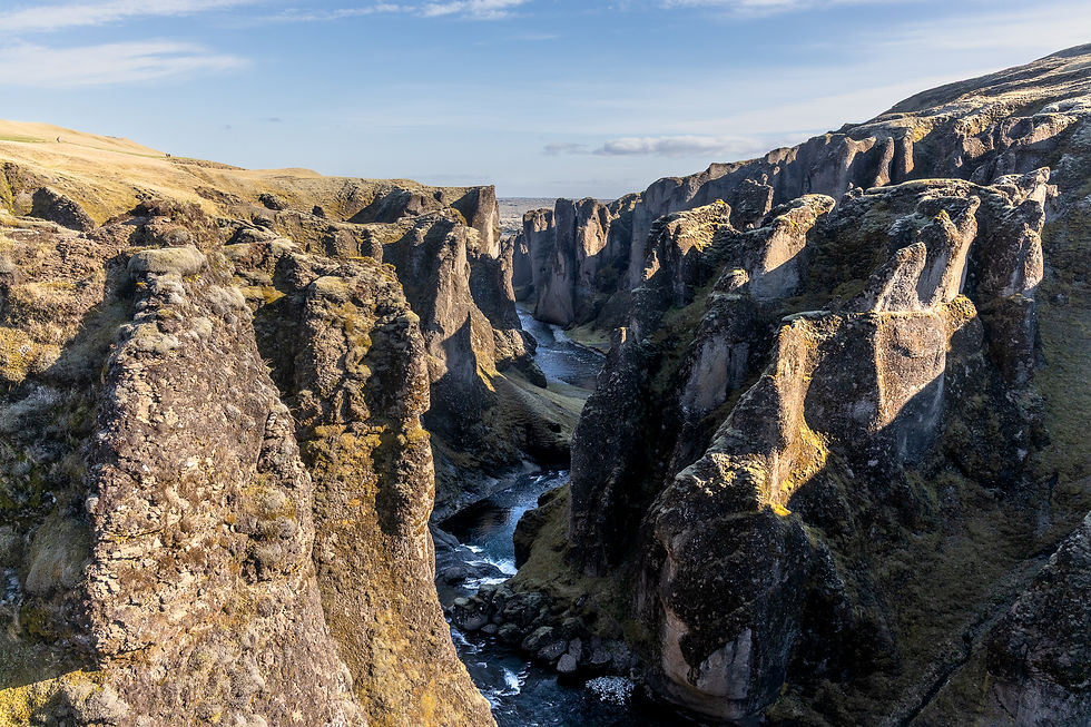 Fjadrargljufur Canyon