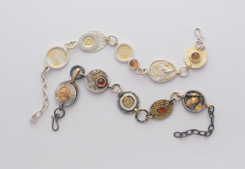 Bracelets by Tasmanian Contemporary Jeweller Megan Dickens