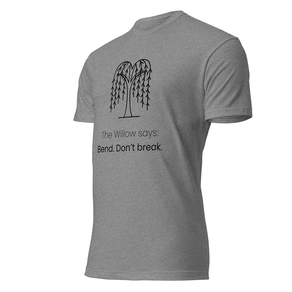 Thumbnail: Bend Don't Break Unisex Fitted T-Shirt