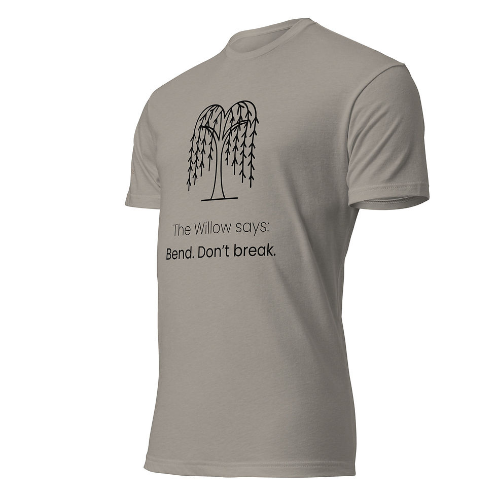 Thumbnail: Bend Don't Break Unisex Fitted T-Shirt