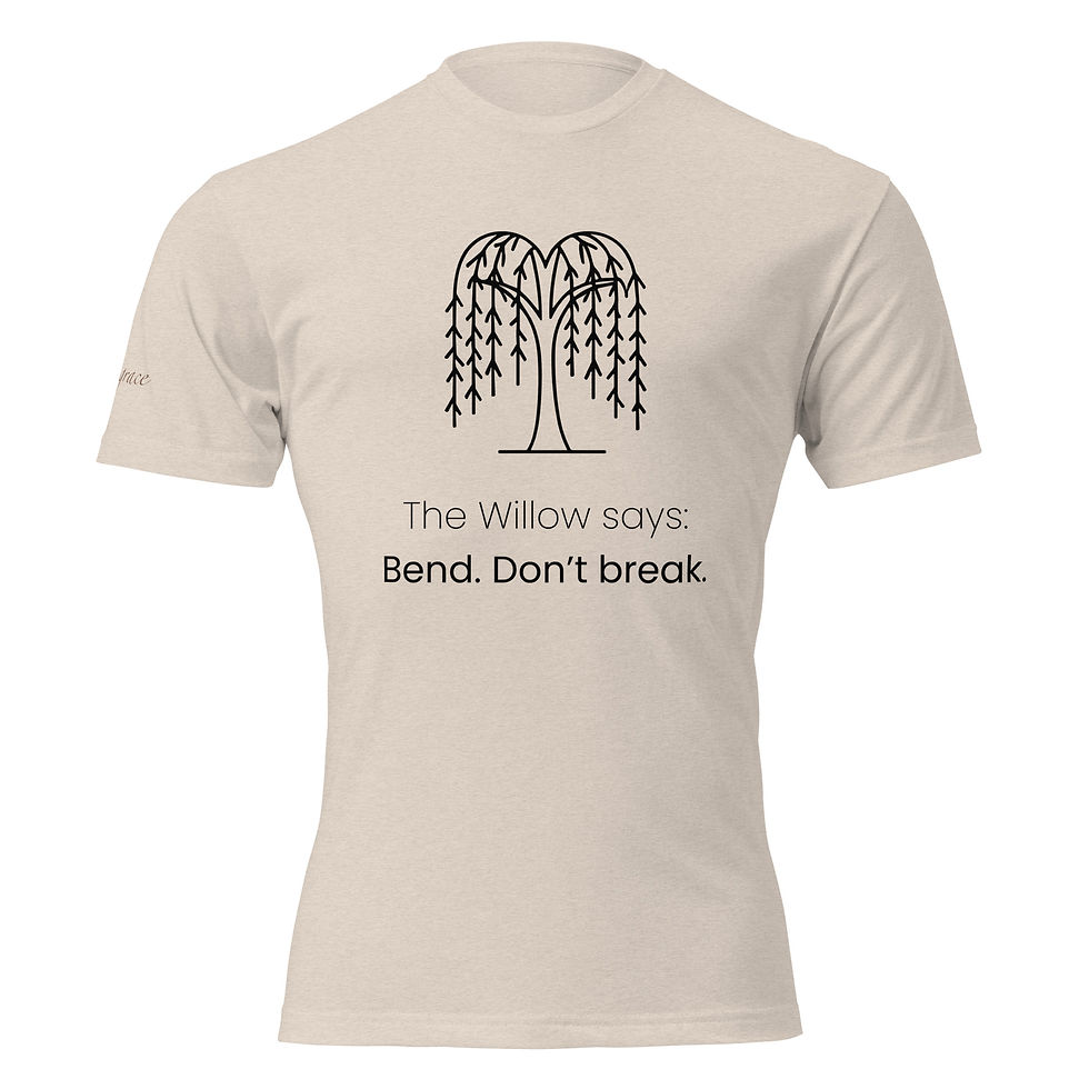 Thumbnail: Bend Don't Break Unisex Fitted T-Shirt