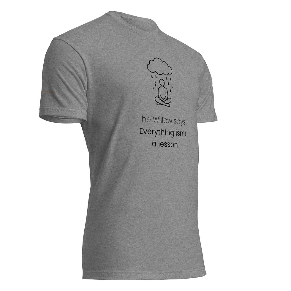 Thumbnail: Everything is Not a Lesson Unisex Fitted T-Shirt