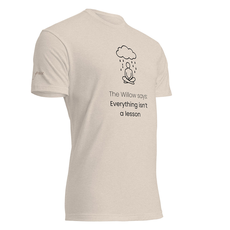 Thumbnail: Everything is Not a Lesson Unisex Fitted T-Shirt