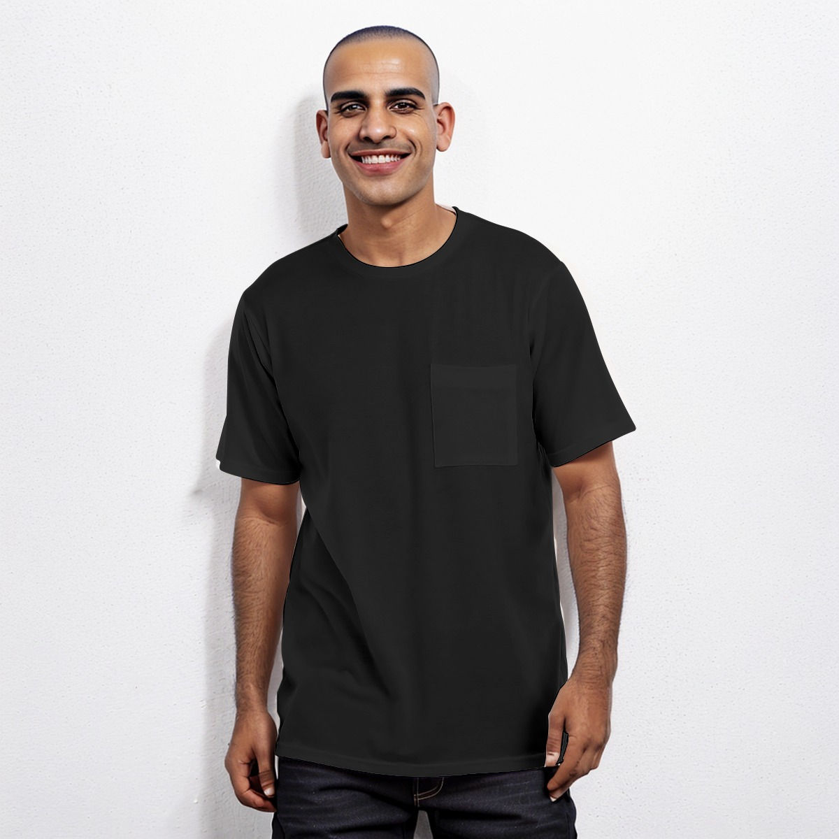Freshdrop All-Over Print Men's Short Sleeve T-shirt With Chest Pocket