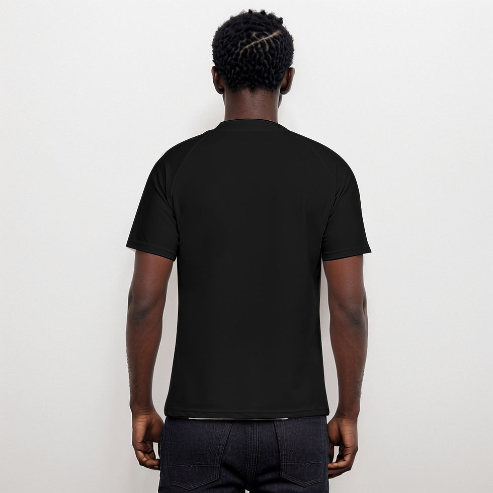 Thumbnail: CloutMonsters All-Over Print Men's Tight Surf Clothing With Half Sleeves