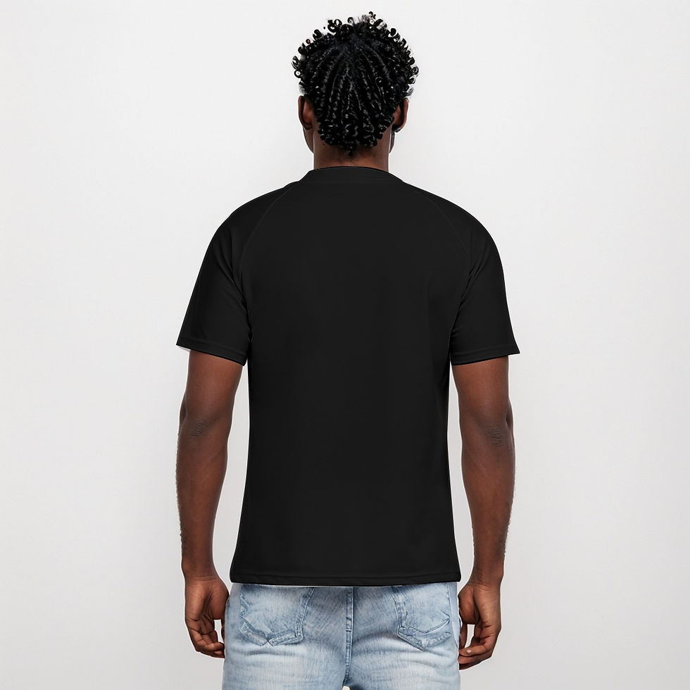 Thumbnail: Slow Money All-Over Print Men's Tight Surf Clothing With Half Sleeves
