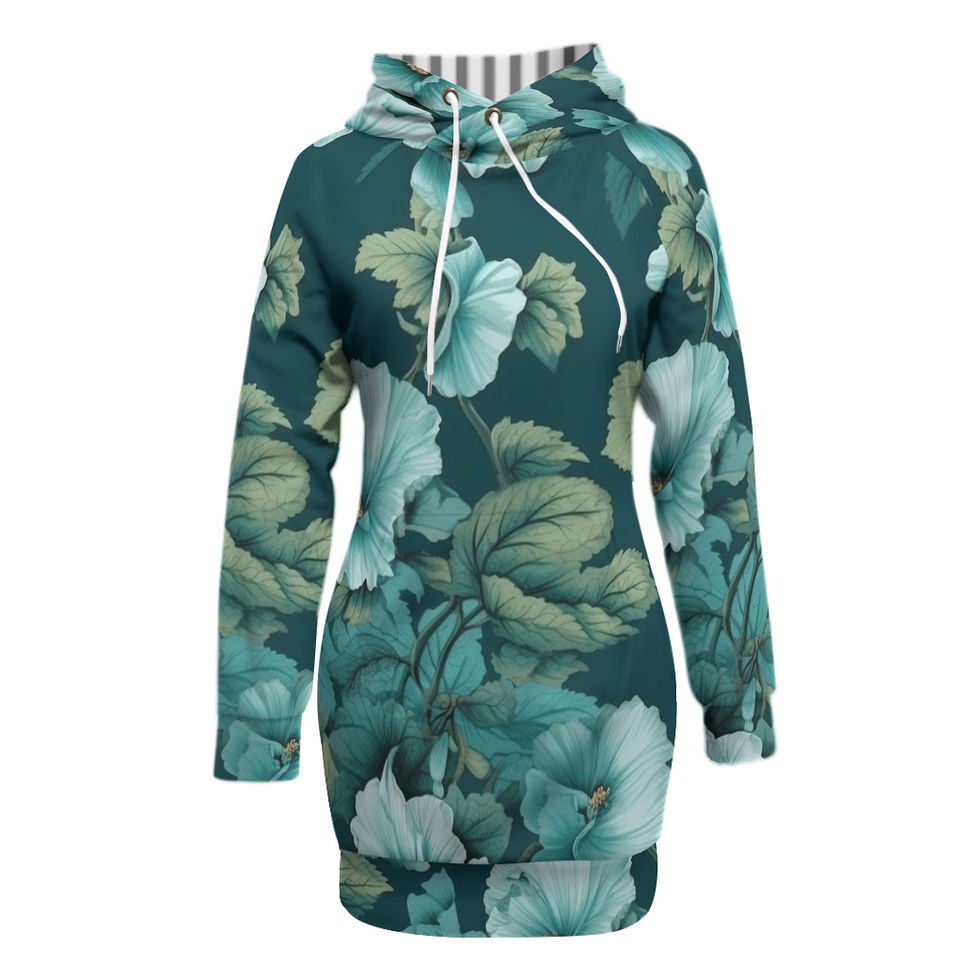 Thumbnail: Freshdrop All-Over Print Women's Pullover Hoodie With Raglan Sleeve