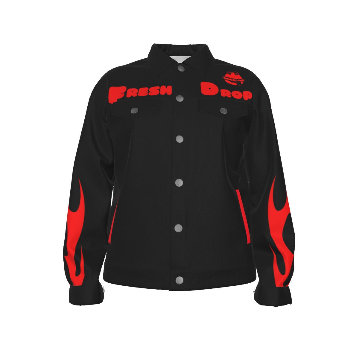 All-Over Print Unisex Lapel Jacket | 245GSM Cotton