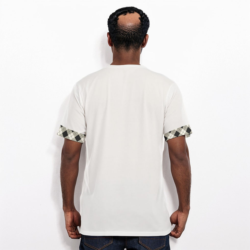 Thumbnail: All-Over Print Men's Short Sleeve T-shirt With Chest Pocket