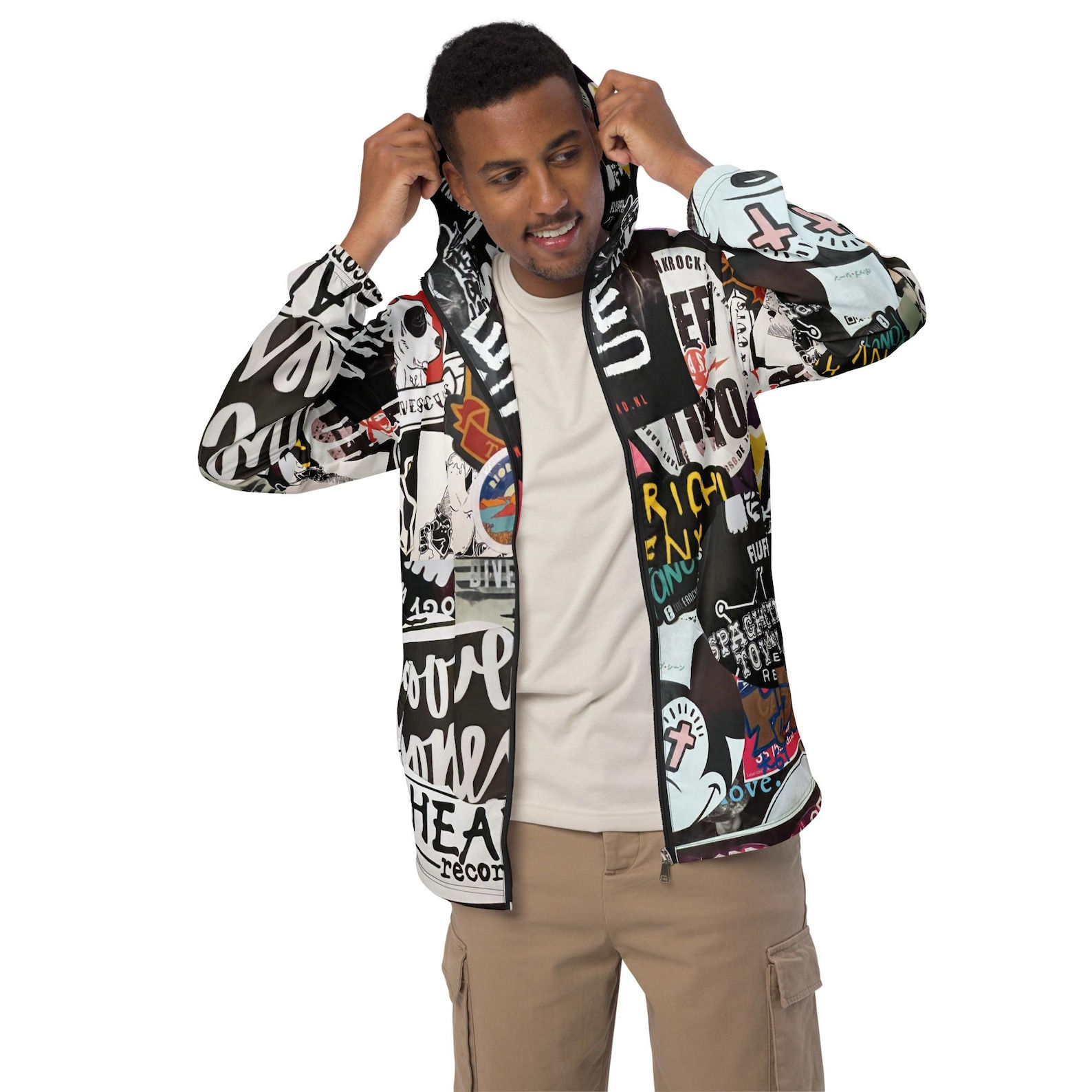 Stylish Men's Eco-Friendly Quick Dry Fleece Hoodie