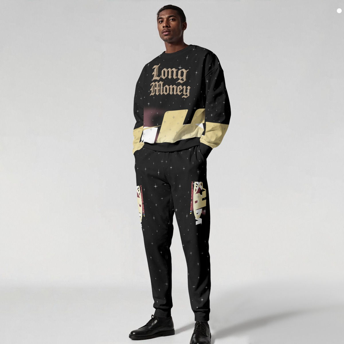 Freshdrop Men's Sports Sweatshirt Suit