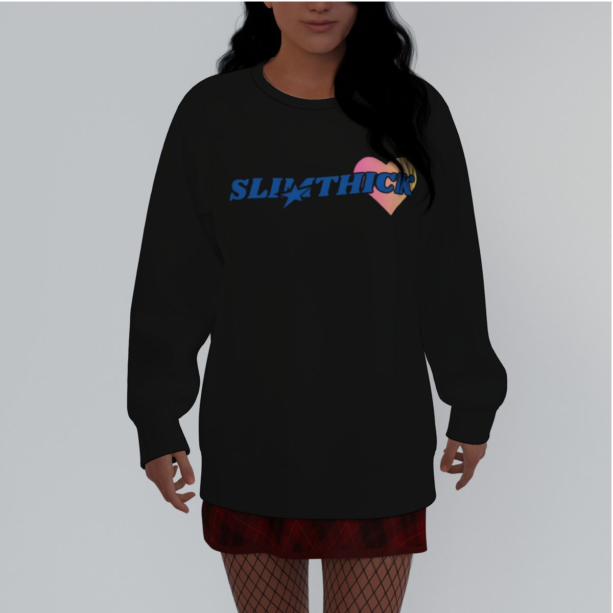 All-Over Print Women's Raglan Sleeve Sweatshirt