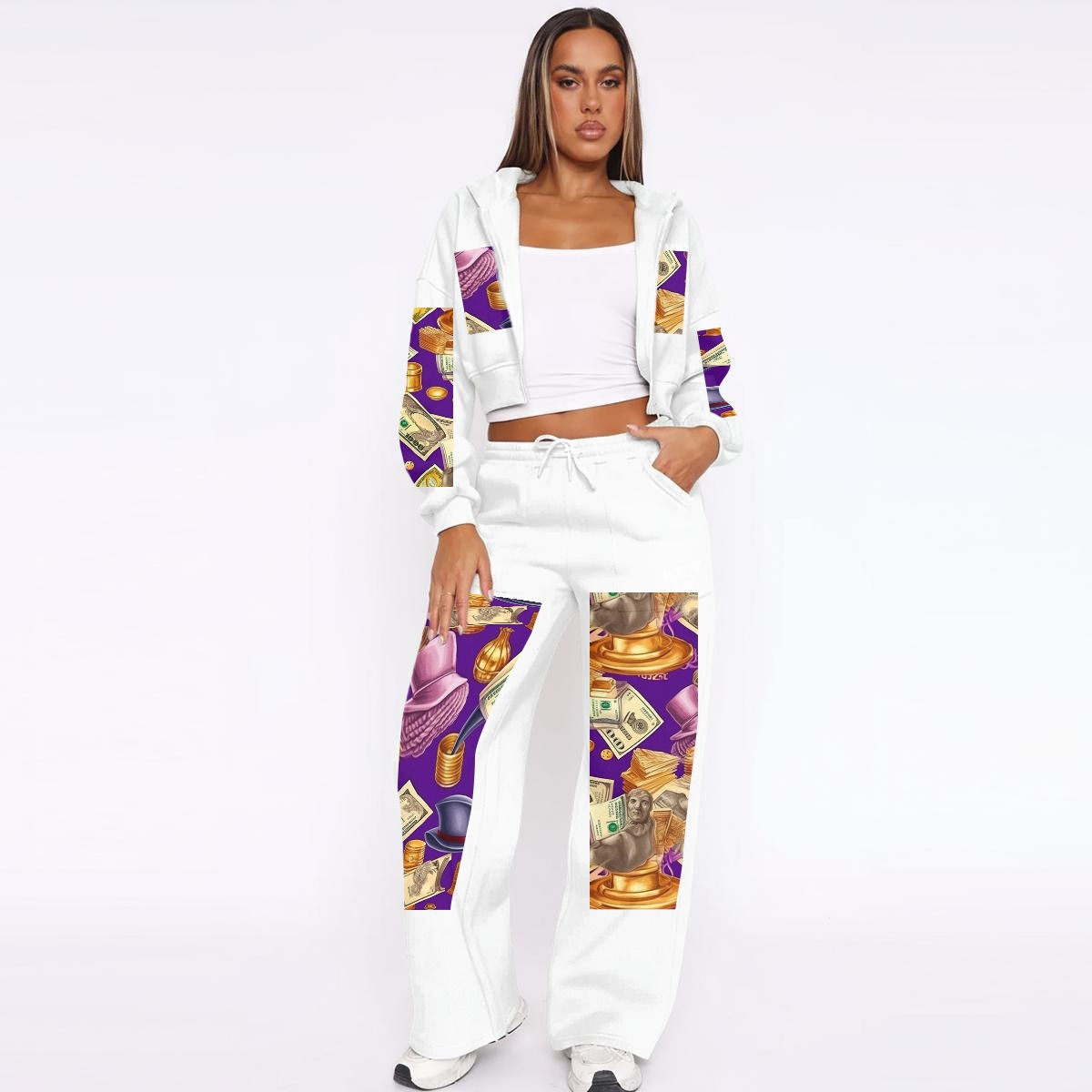 Freshdrop Women’s Tracksuit With Fleece