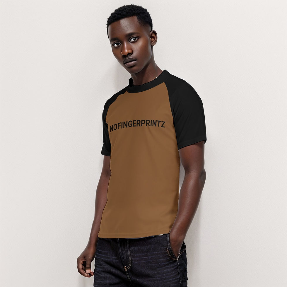 Thumbnail: All-Over Print Men's Tight Surf Clothing With Half Sleeves