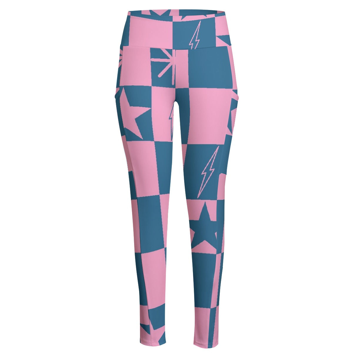Freshdrop Women's High Waist Leggings With Side Pocket