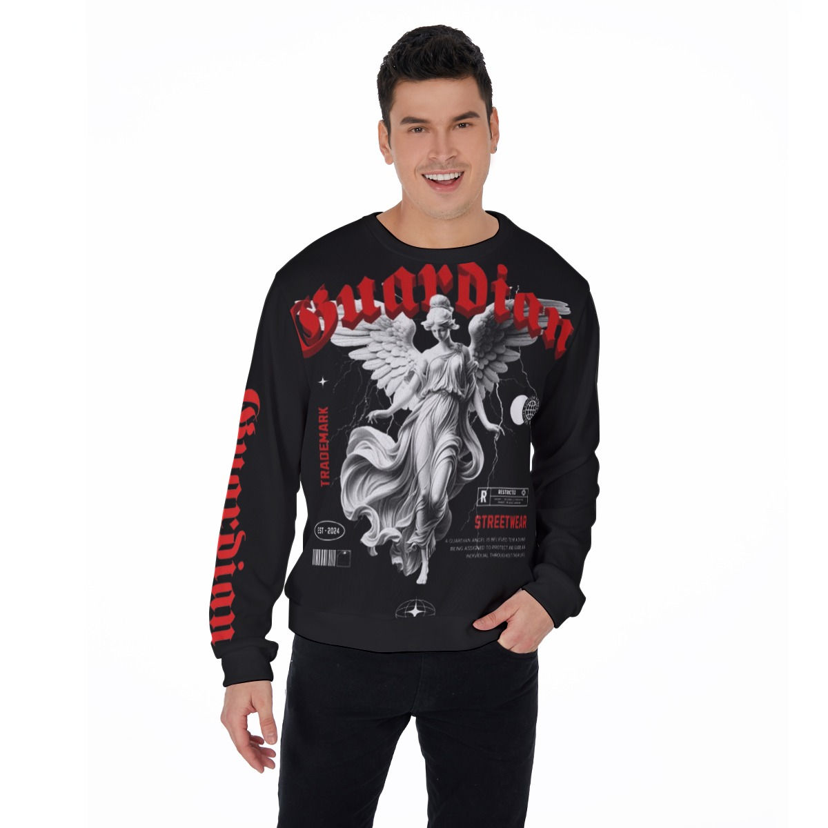 Freshdrop Print Men's Sweater