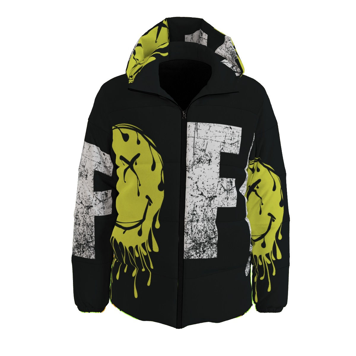 All-Over Print Unisex Down Jacket