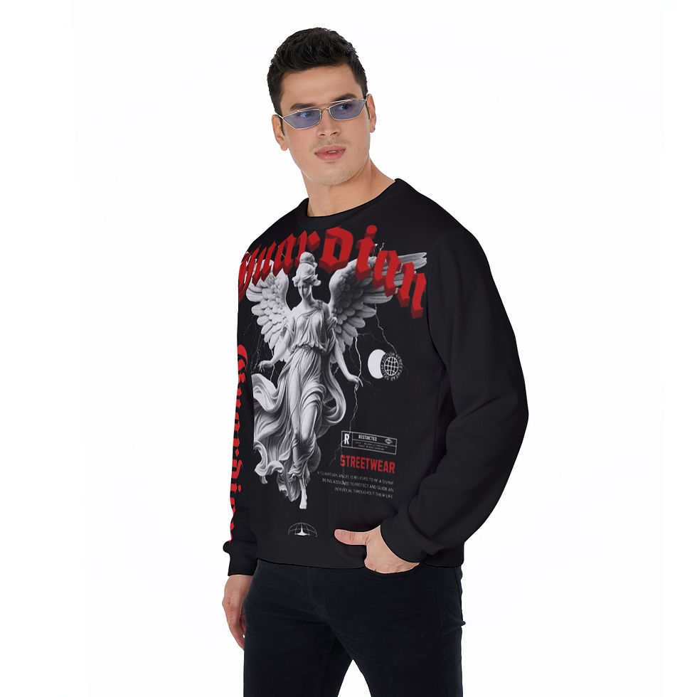 Thumbnail: Freshdrop Print Men's Sweater