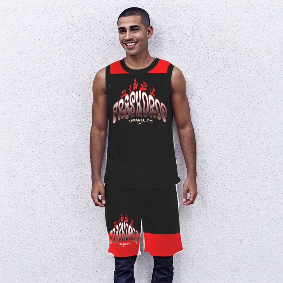 All-Over Print Men's Basketball Suit