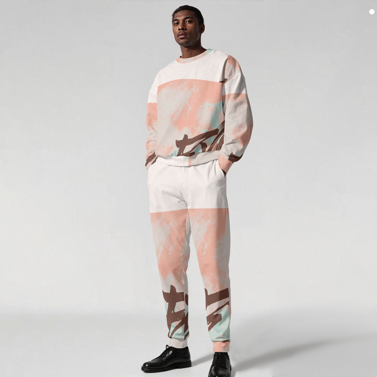 Freshdrop Men's Sports Sweatshirt Suit