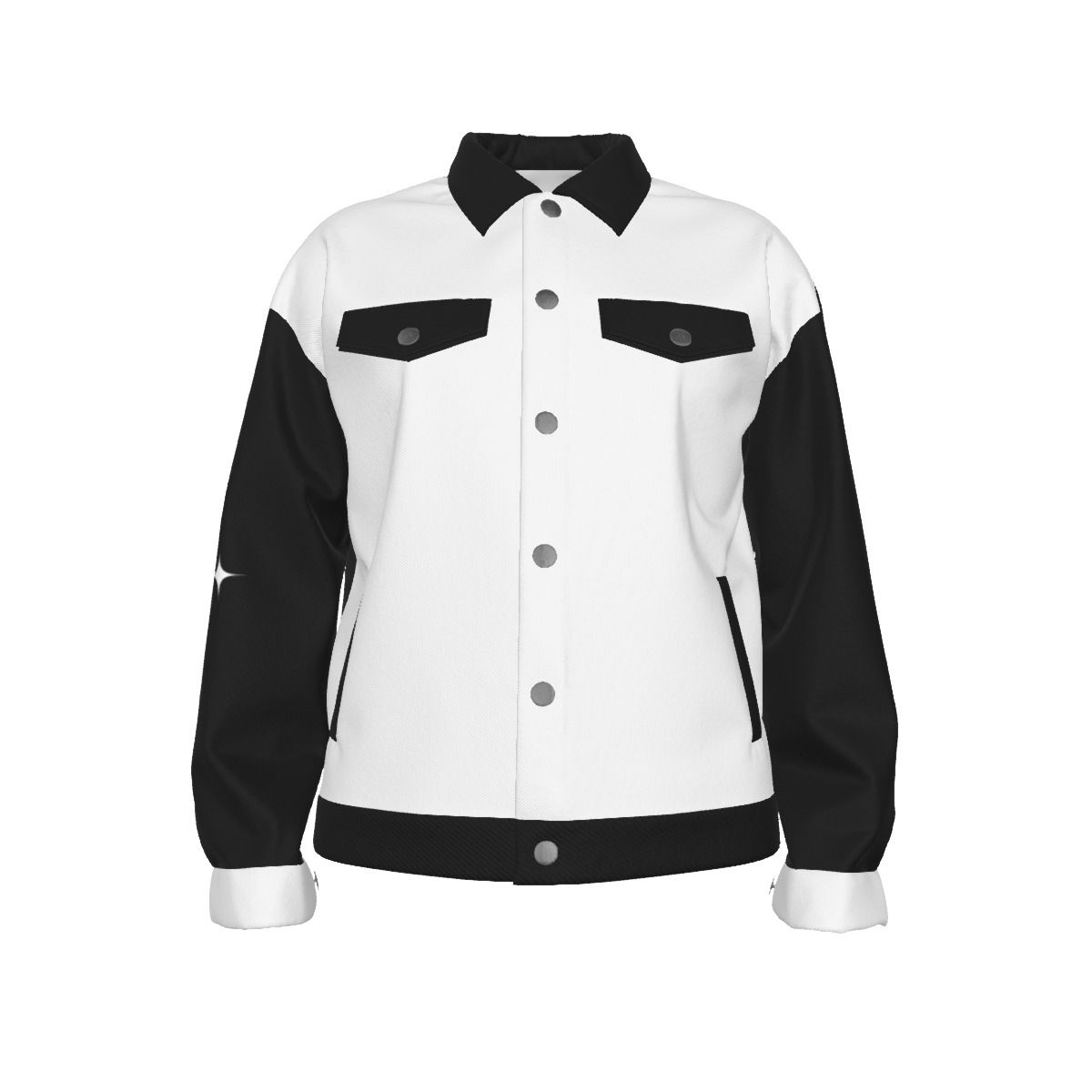 All-Over Print Unisex Lapel Jacket | 245GSM Cotton