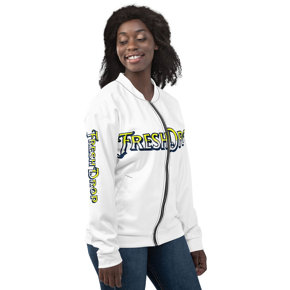 Thumbnail: Unisex Bomber Jacket FreshDrop