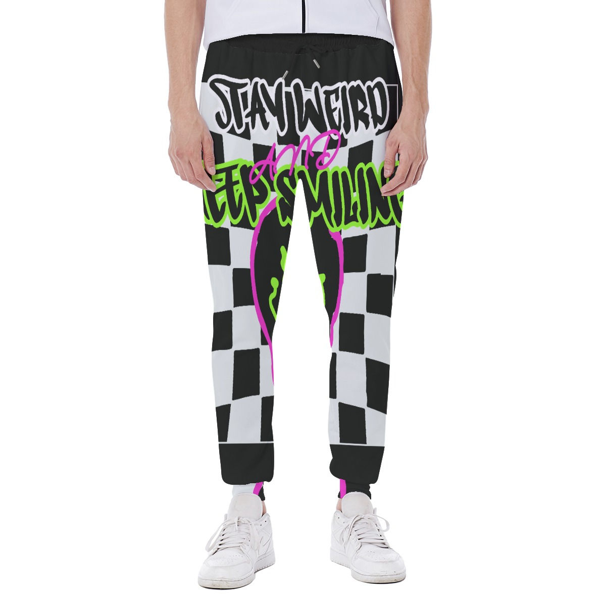 smile All-Over Print Men's Sweatpants