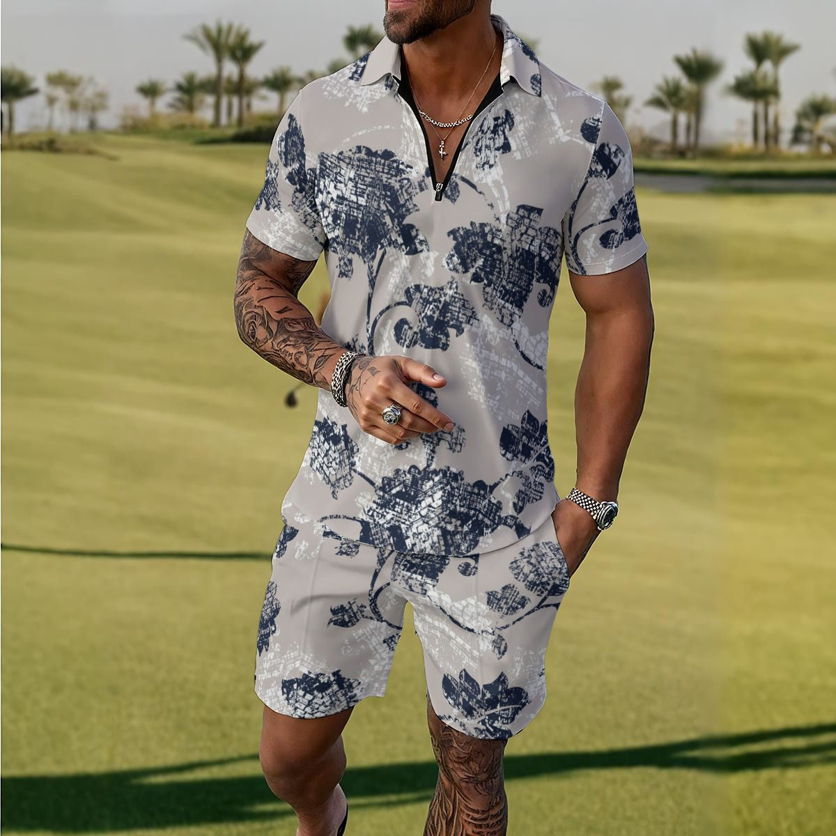 Men's Polo Sportswear Set