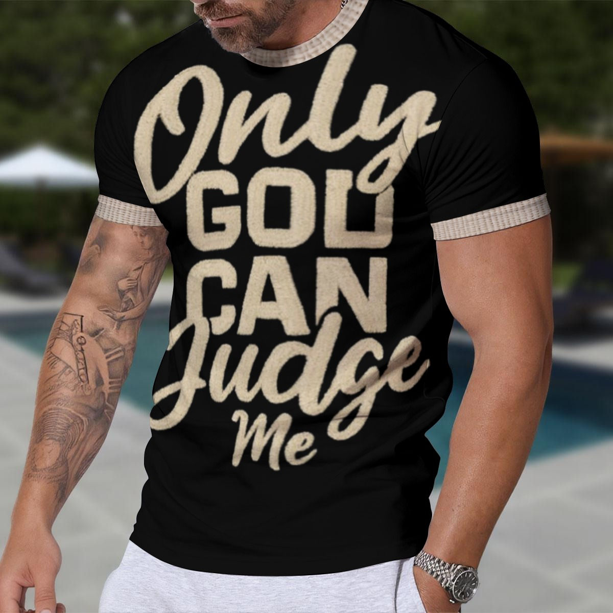 Freshdrop Print Men's Short Sleeve T-shirt