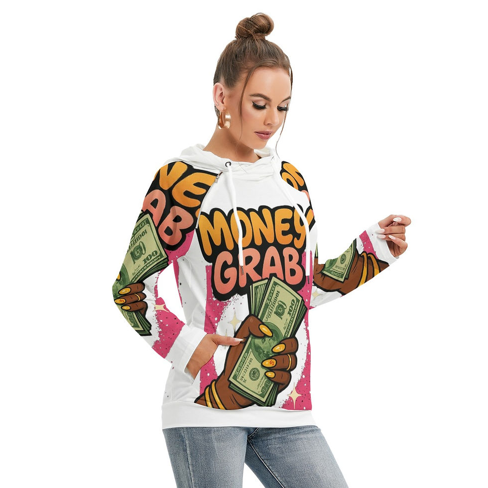 Thumbnail: Freshdrop Women's Hoodie With Double Hood