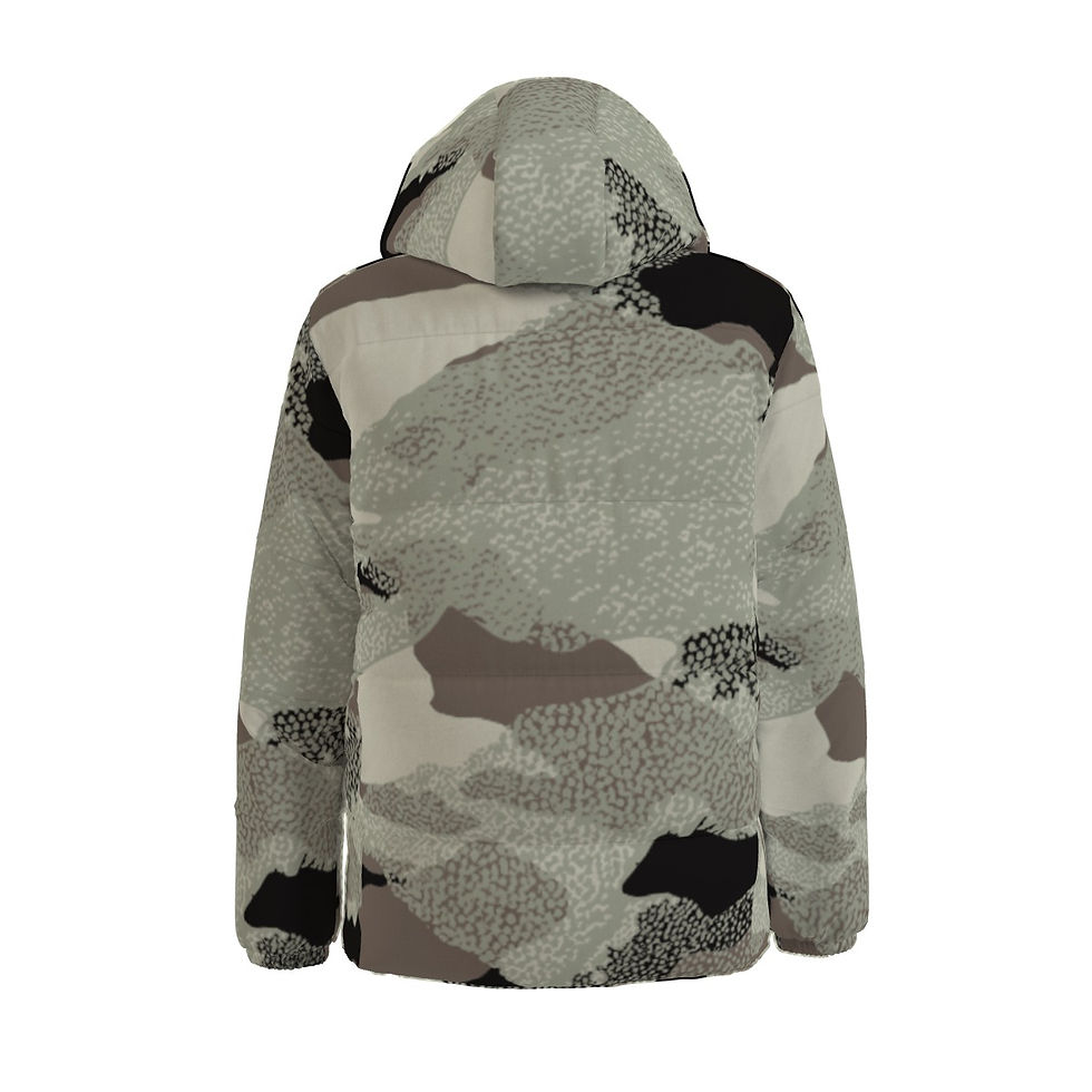 Thumbnail: All-Over Print Unisex Down Jacket