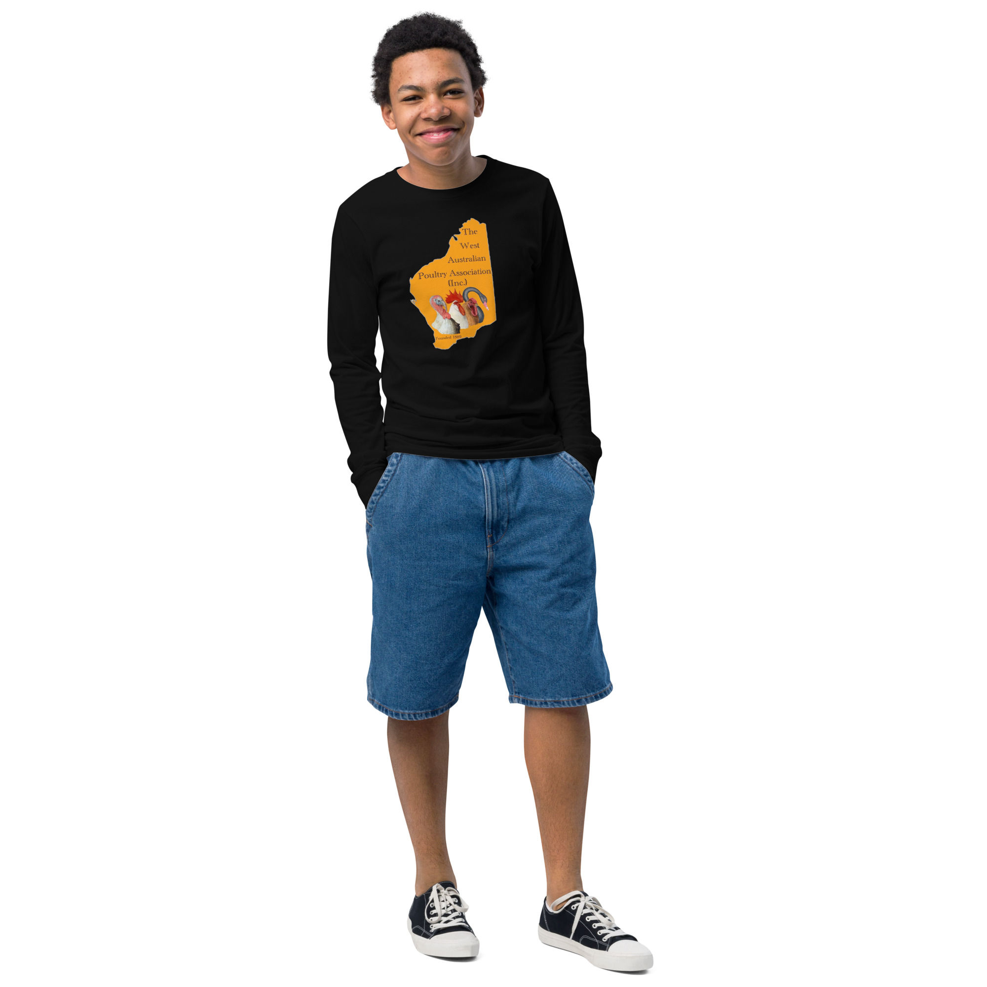 Youth long sleeve tee