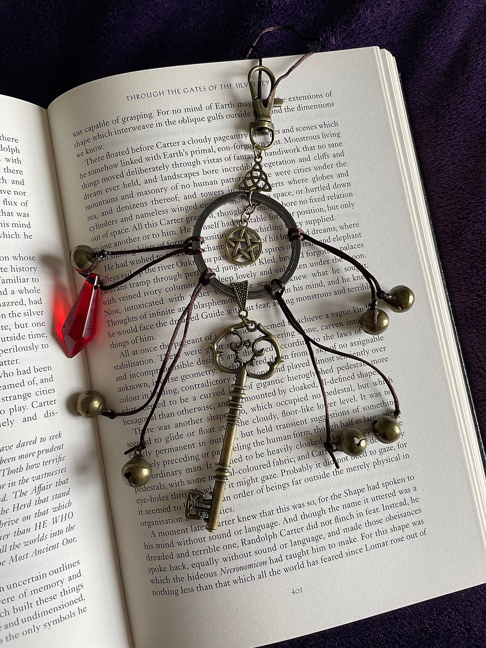 Thumbnail: Protection Witches Bells Keychain