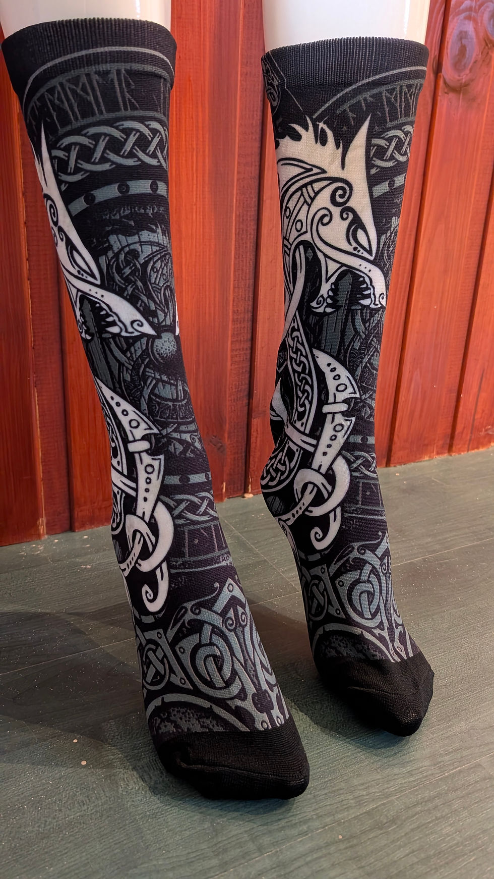 Thumbnail: Viking Runes Socks