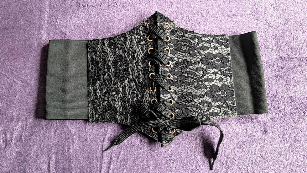 Thumbnail: Gothic Lace Corset Belt