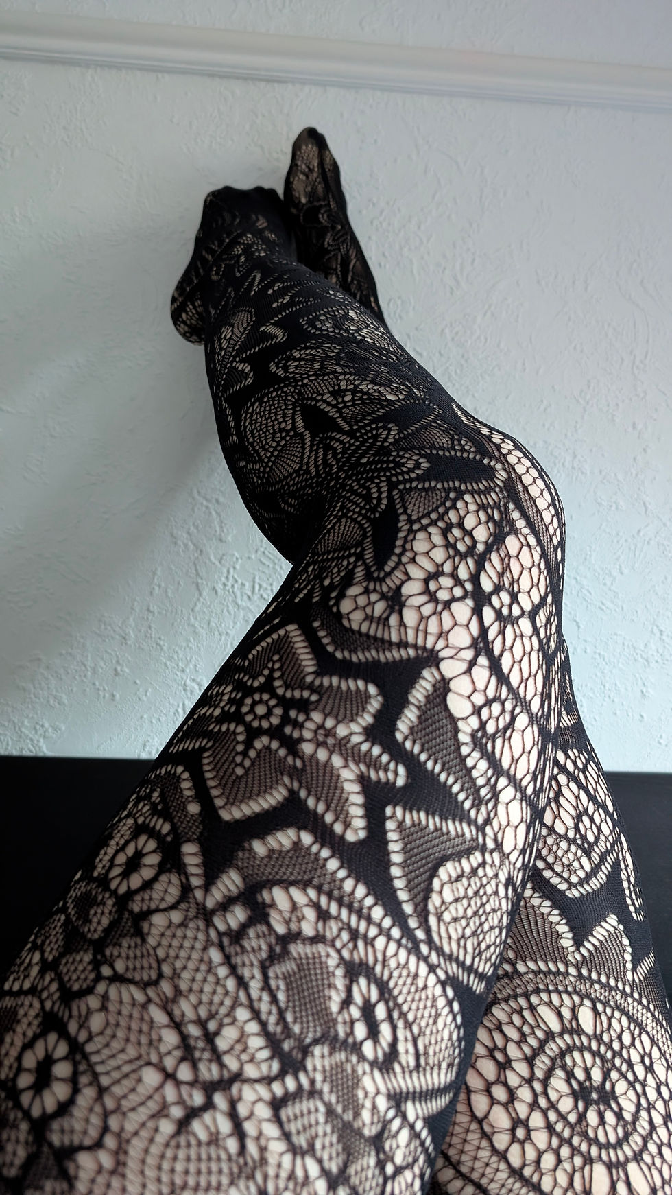 Thumbnail: Ethnic Flowers Fishnet Tights