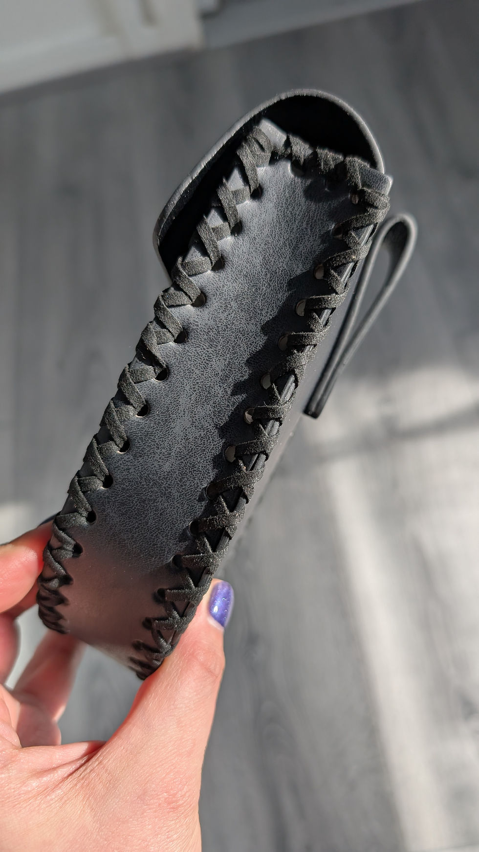 Thumbnail: Viking PU Leather Belt Bag