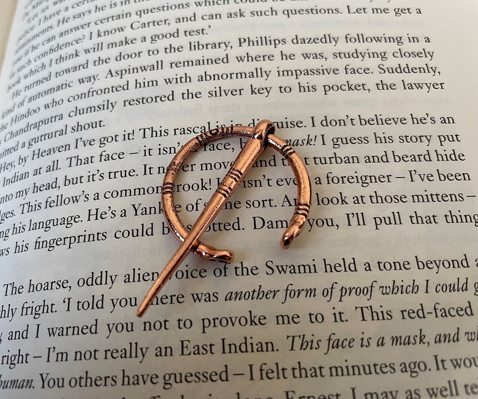 Thumbnail: Small Viking Celtic Brooch