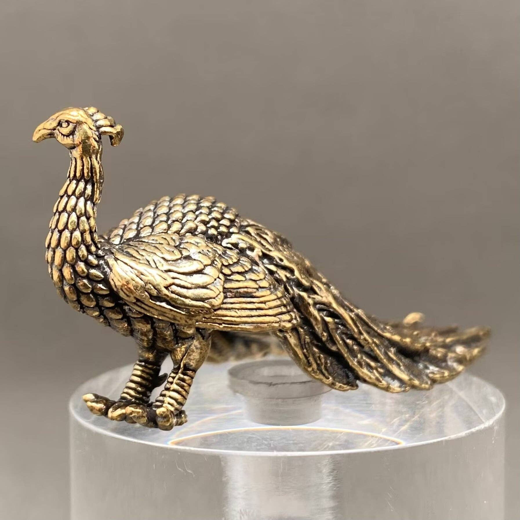Brass Peacock