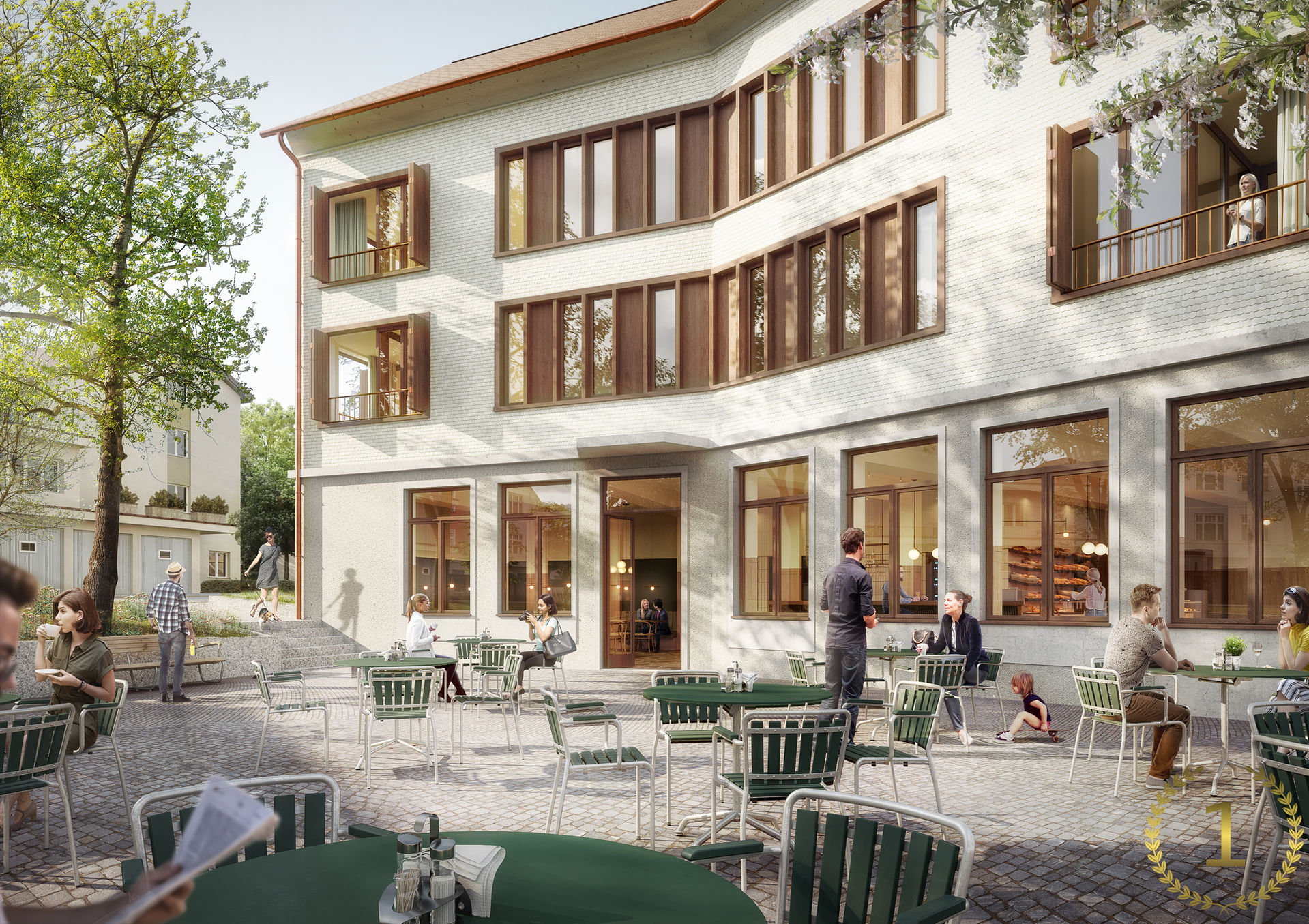 Tom Munz Architekt
Dorfdreieck Mörschwil